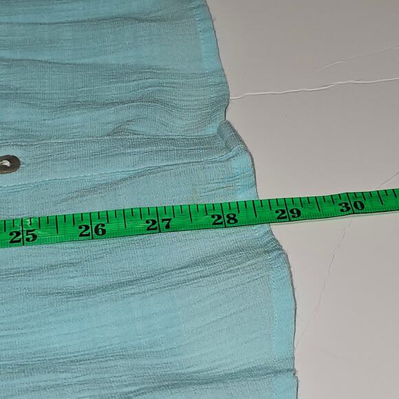 Kim Rogers Boho Lace Button Up Henley Bell Sleeves Size XL - Picture 7 of 7